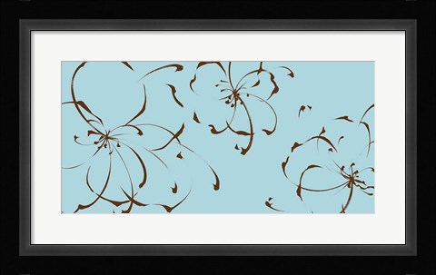 Framed Blooming Moments II Print