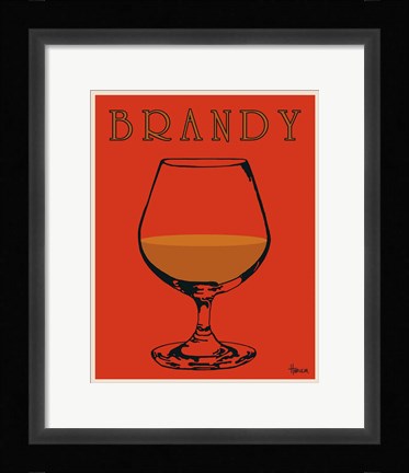 Framed Brandy Print