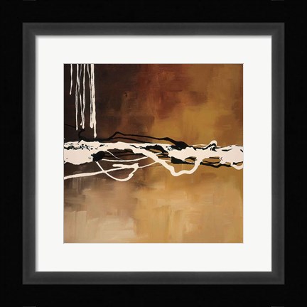 Framed Copper Concerto I Print