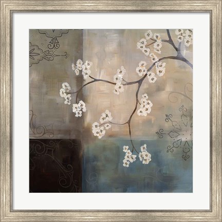 Framed Abstract &amp; Natural Elements II Print