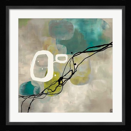 Framed Pearl Retro Print