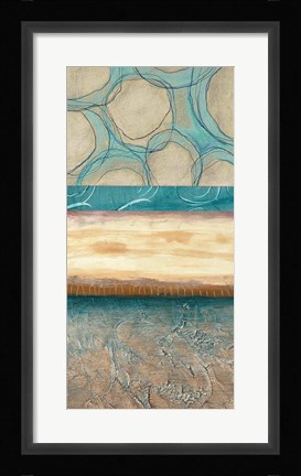 Framed Blowing Bubbles I Print