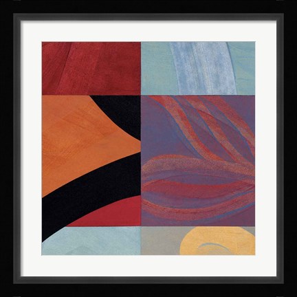 Framed Synergistic Interchange II Print