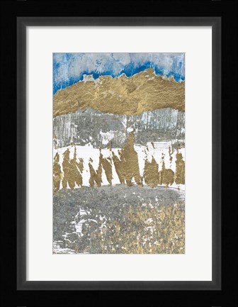 Framed Gold Touch I Print