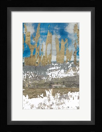 Framed Gold Touch II Print