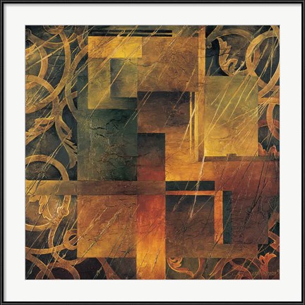 Framed Visual Patterns II Print