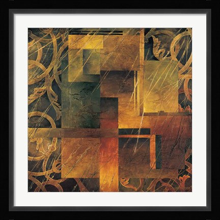 Framed Visual Patterns II Print