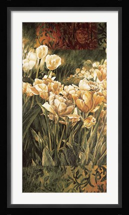 Framed Summer Garden I Print