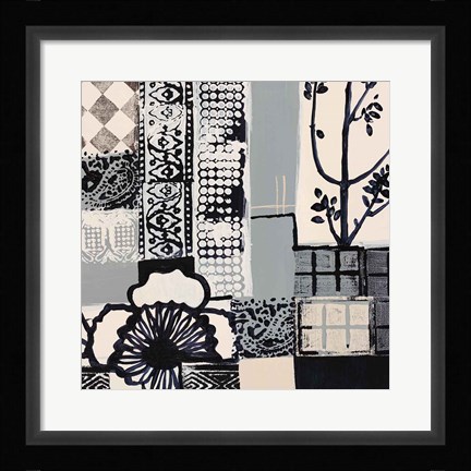 Framed Nature's Patterns II Print