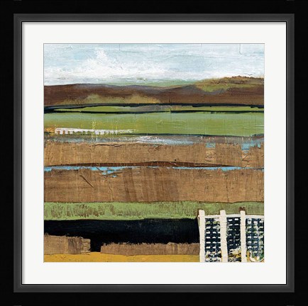 Framed Grazing Range I Print