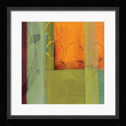 Framed Kaleidoscope Rotations I Print