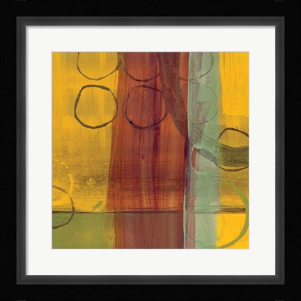 Framed Kaleidoscope Rotations II Print