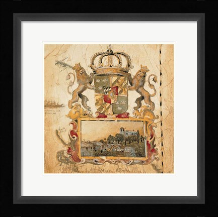 Framed Terra Nova I Print