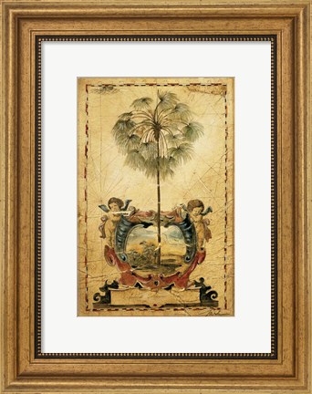 Framed Paradise Palm Print