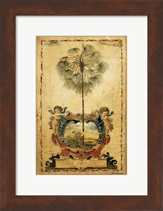 Framed Paradise Palm Print