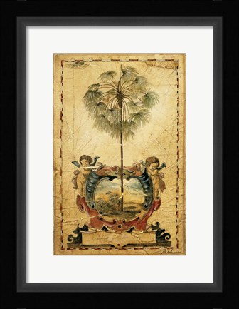 Framed Paradise Palm Print