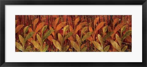Framed Coral Fields Print