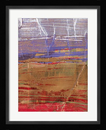 Framed Ablaze I Print