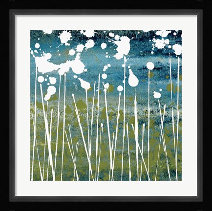 Framed Midnight Blue Print