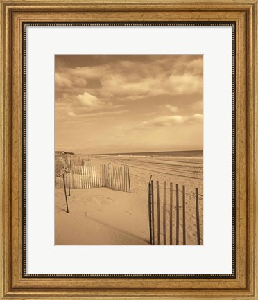 Framed Beach Retreat Print