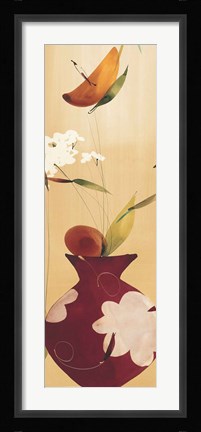 Framed Splendid Bouquet II Print