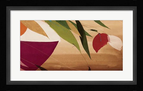 Framed Flores Frescas I Print