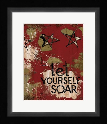 Framed Let Yourself Soar Print