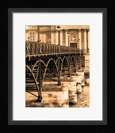 Framed Ponts des Arts - Dtail Print