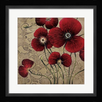 Framed Velvet Dance I Print