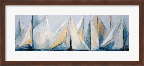 Framed First Sail II Print