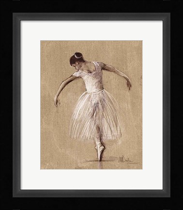 Framed Bourees III Print