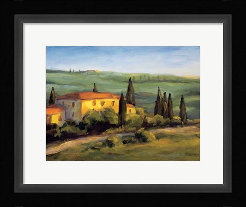 Framed Tuscan Morning Print