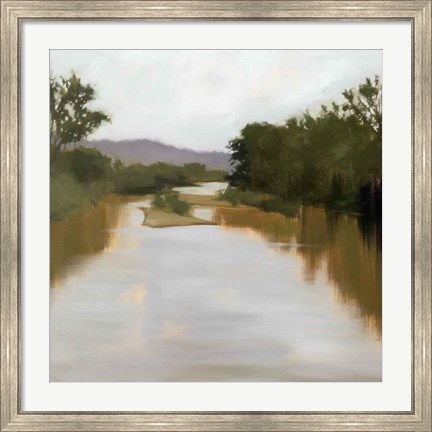 Framed River Journey Print