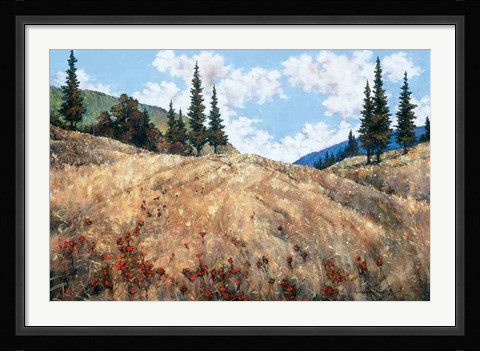 Framed Beyond the Hill Print