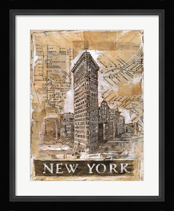 Framed New York Print