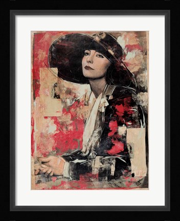 Framed Vintage Goddess II Print