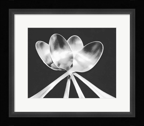 Framed Spoons Print