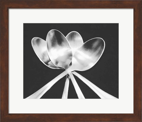 Framed Spoons Print