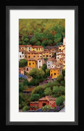 Framed Lago Di Como I Print