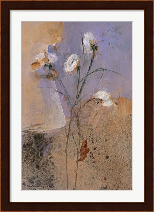 Framed Flowers of June Series I Print