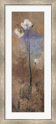 Framed Flowers Of June Series III Print