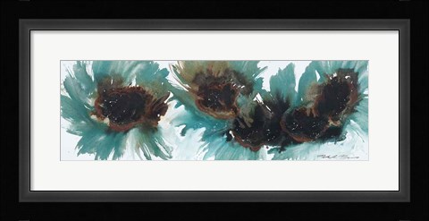 Framed Peacock Dance Print