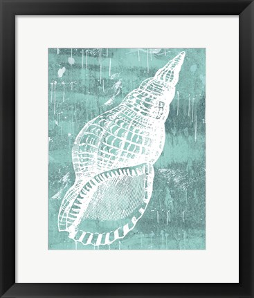 Framed Ocean Tokens II Print