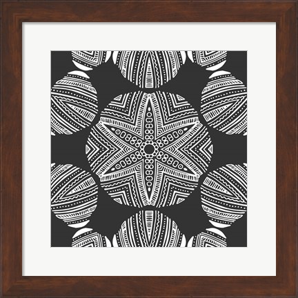 Framed Kaleidoscope Duo III Print