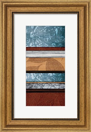 Framed Pillars of Pattern I Print
