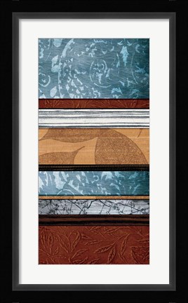 Framed Pillars of Pattern I Print