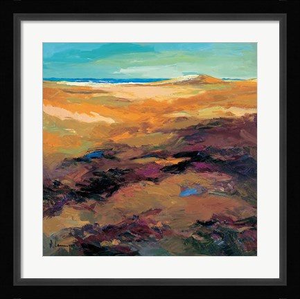 Framed Light At Dusk Print