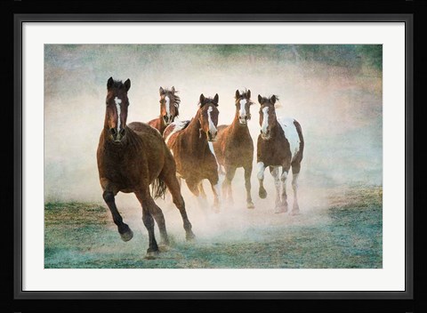 Framed Blaze of Glory Print