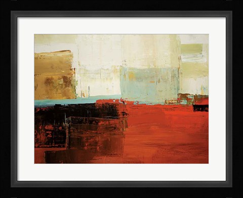 Framed Umber Tones Print