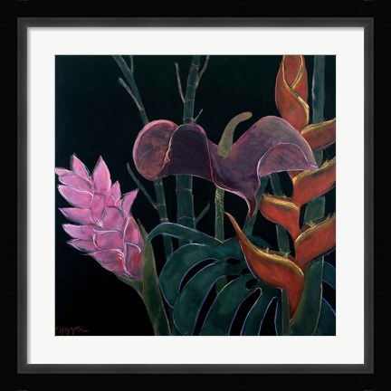 Framed In Bloom I Print